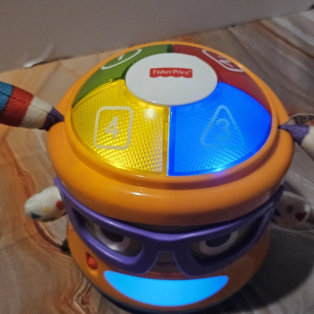 Fisher Price Franky Beats Bat & Boogie Numbers Shapes Lights Tested Working